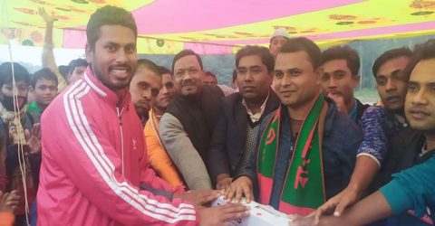 পূর্বধলা ভিকুনীয়া ক্রিকেট টুর্নামেন্টের ফাইনাল খেলা অনুষ্ঠিত