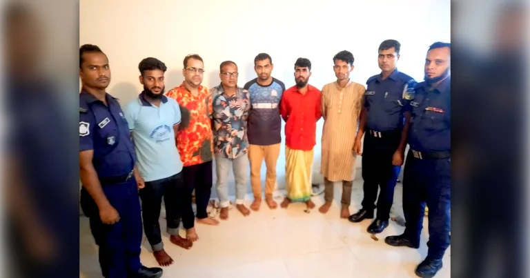 পূর্বধলায় ঝটিকা মিছিল ও নাশকতার মামলায় ৬ জন গ্রেপ্তার